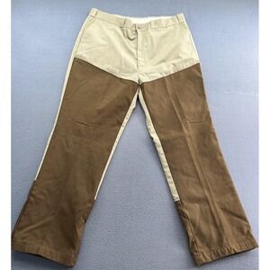 VTG Rattlers Brand Bear Brush Guard Hunting Pants Mens 37x29 Tan Brown Brush USA